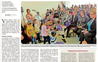 Einweihung der KITA Vogelnest