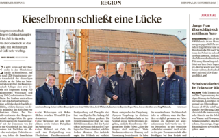 Kieselbronn schließt eine Lücke