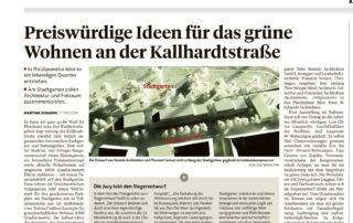 Preiswürdige Ideen für das grüne Wohnen an der Kallhardtstraße