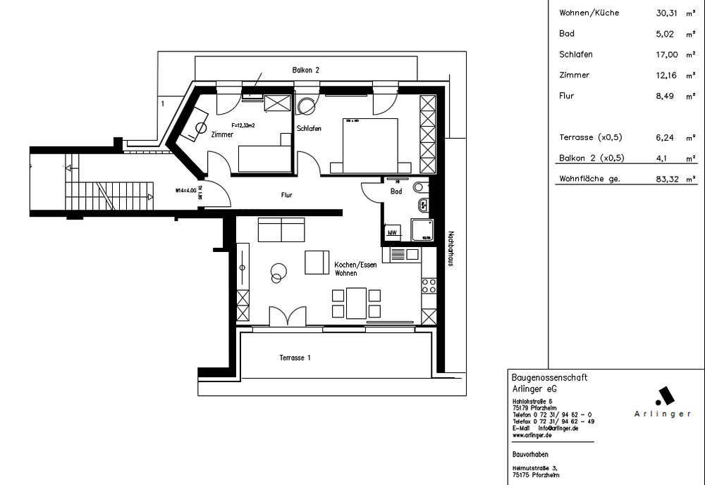 Sanierte Wohnung in saniertem Haus – ALLES NEU 2026