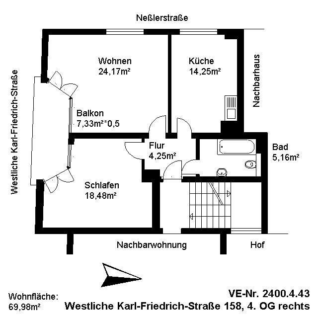 Faire Miete in stadtnaher Lage