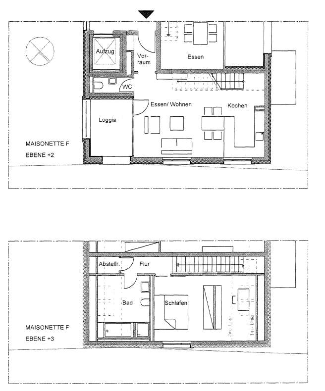 Moderne Maisonette-Wohnung in der „Ortsmitte Niefern“